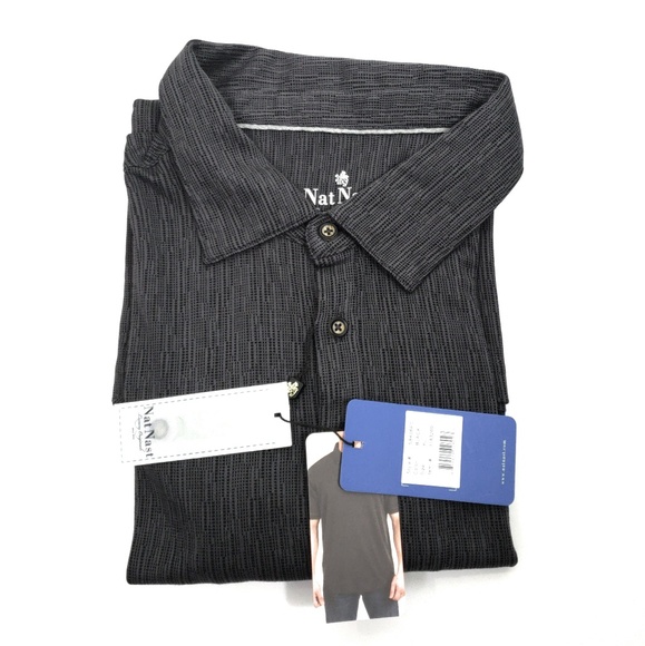 Nat Nast Luxury Mens Polo Shirts Short Sleeve - Picture 6 of 8